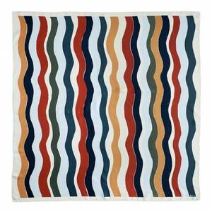 Madewell 100% Silk Oversized Silk Bandana NWT Juniper Berry